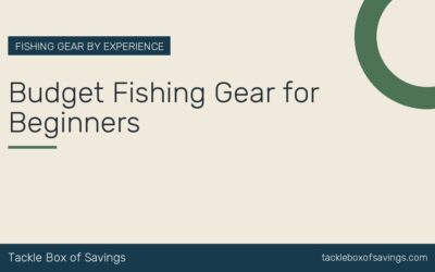 Budget Fishing Gear for Beginners
