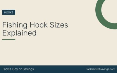 Fishing Hook Sizes Explained